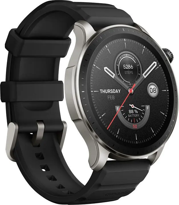Умные часы Amazfit GTR 4 Superspeed Black - фото 2