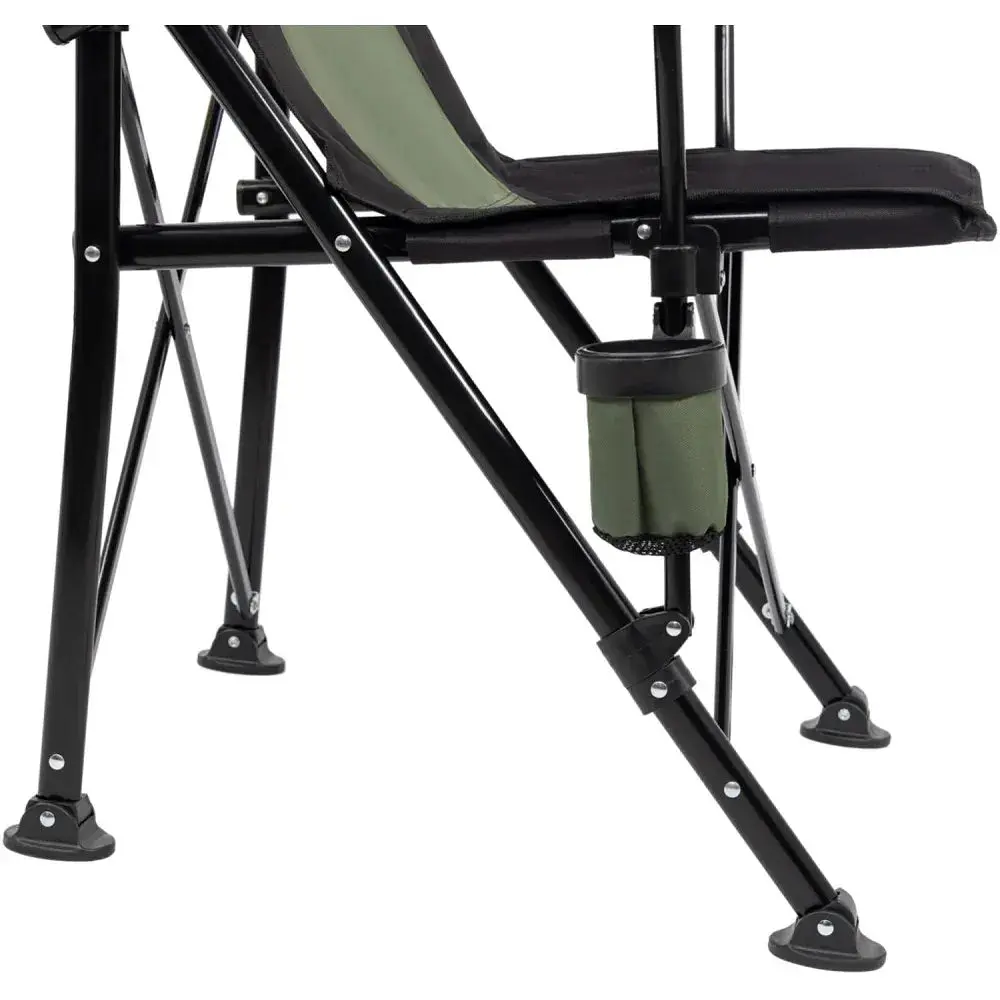 Стілець розкладаний Skif Outdoor Attache Чорний/Зелений - фото 5