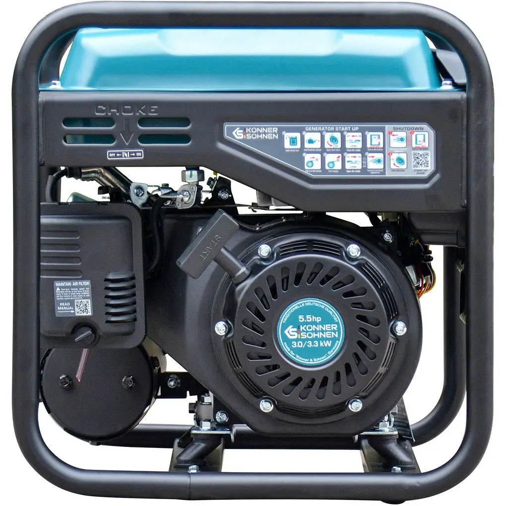 Інверторний бензиновий генератор Konner&Sohnen KS 3300i [116928] - фото 5