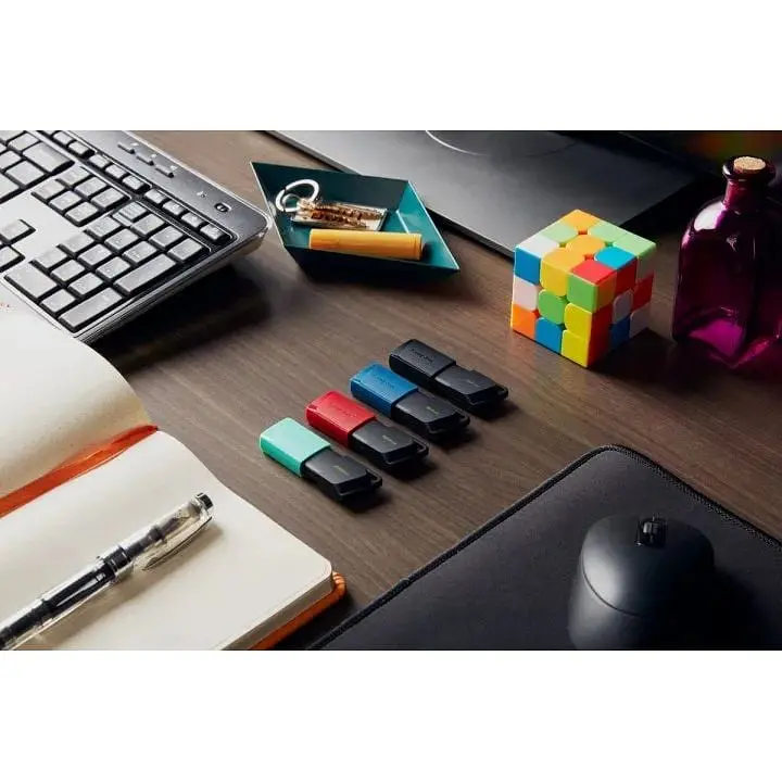 USB флеш-накопичувач Kingston DataTraveler Exodia M 256GB USB-A 3.2 Gen 1 Black/Teal (DTXM/256GB) [69967] - фото 9