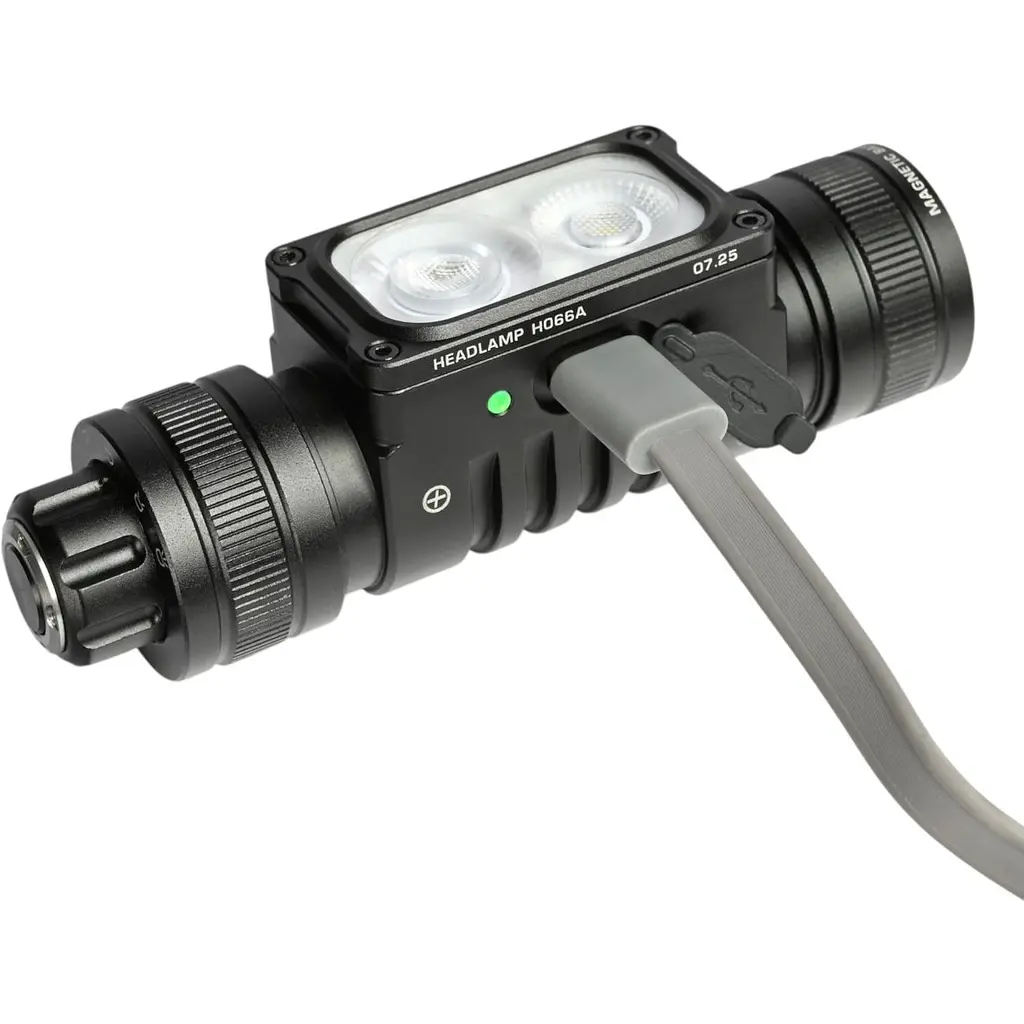 Ліхтарик налобний Videx VLF-H066A 2000Lm 5000K світлодіодний (VLF-H066A) - фото 8