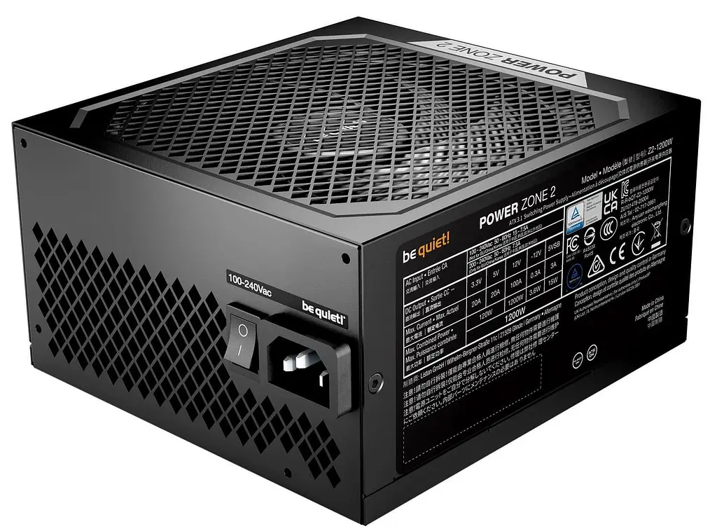 Блок питания Be quiet! POWER ZONE 2 1200W (BP030EU) - фото 2