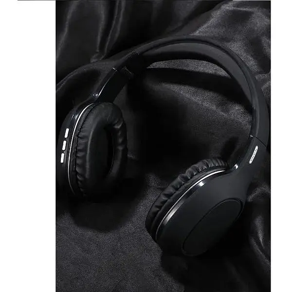 Навушники бездротові YK Design YK-H1 Bass Stereo Bluetooth 5.0 500мАг 14 год Black - фото 3