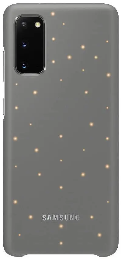 Чохол протиударний LED Cover EF-KG980CJEGRU для Samsung Galaxy S20 (6.2") Grey
