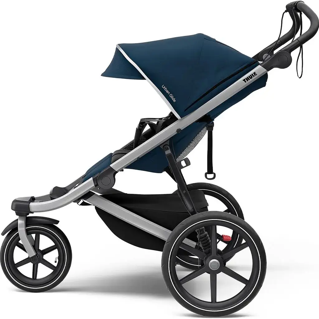Детская коляска Thule Urban Glide2 Aluminum/MajolicaBlue [10101943] [107640] - фото 2