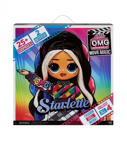 Игровой набор с куклой L.O.L. Surprise O.M.G. Movie Magic Звездочка (577911) - фото 4