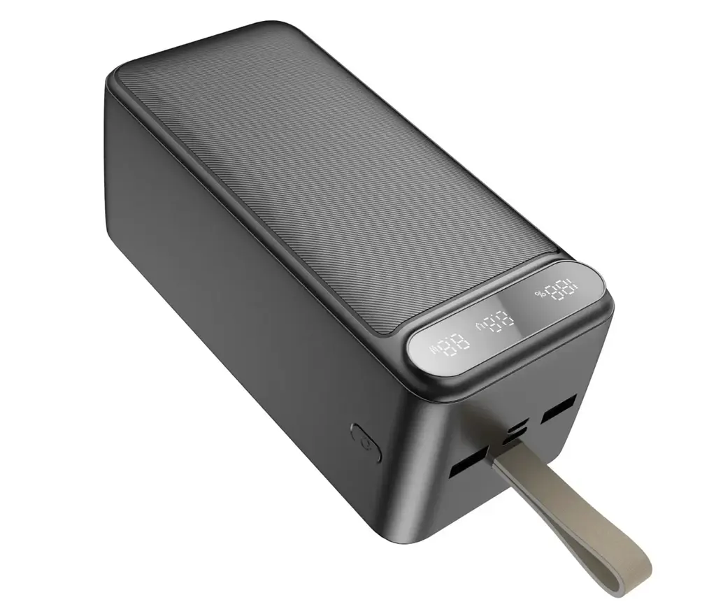 Зовнішній акумулятор Power Bank на 100 000 мАг з дисплеєм і ліхтариком AWEI P101K 22.5W ∙ Power Bank P101K з дисплеєм і LED-лампою - фото 6