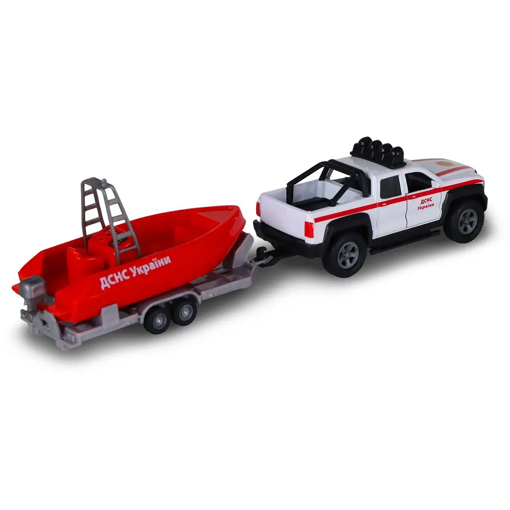 Игровой набор TechnoDrive Служба спасения на воде со светом и звуком (510217.270) - фото 7