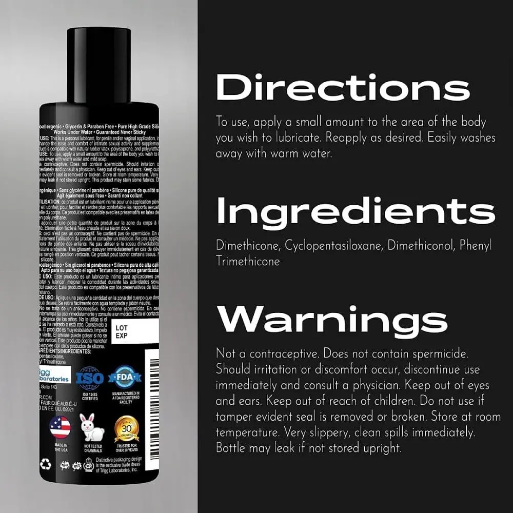 Лубрикант на силіконовій основі Wet Platinum Premium Lubricant , 946 мл - фото 2