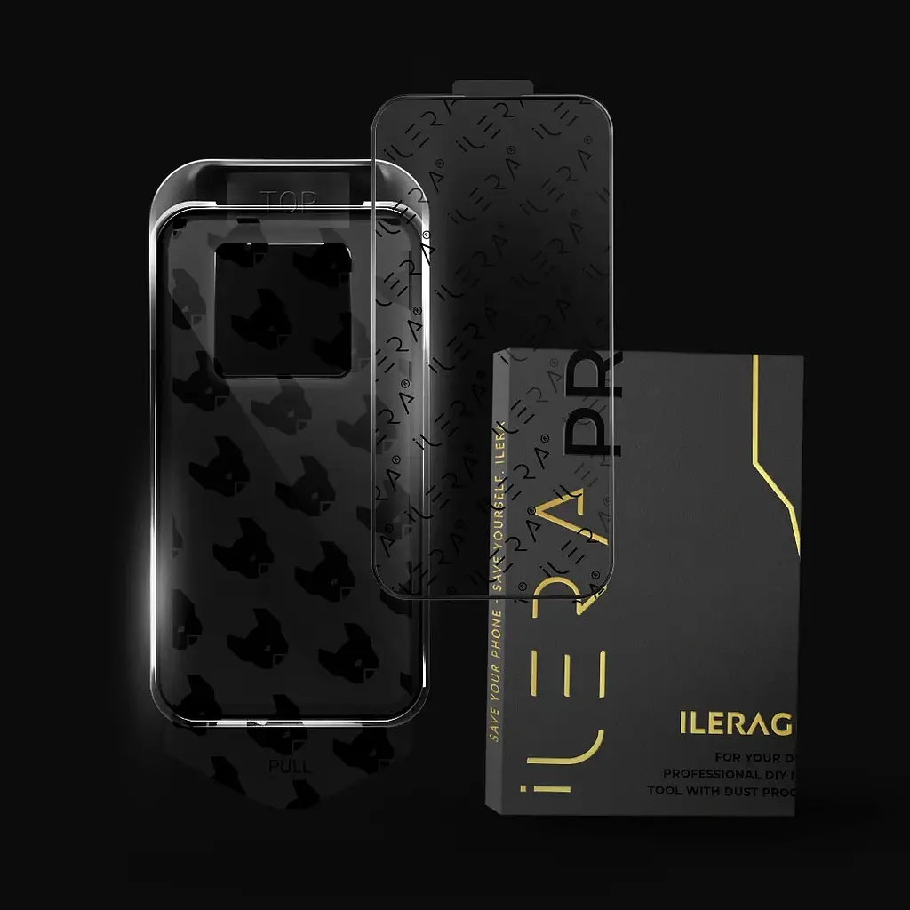 Захисне скло iLera Pro Instalation Tool with Deluxe Full Cover для Apple iPhone 14 Plus/13 Pro Max [iLFCDL14Pl] [77823] - фото 3