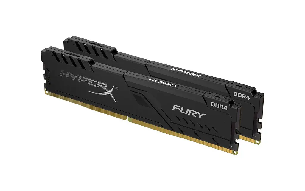 Модуль пам'яті HyperX DDR4 16Gb (2x8) Kingston Fury 2666 MHz Black (HX426C16FB3K2/16) Б/в - фото 2