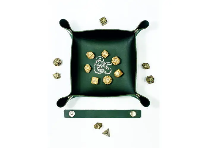Настільна гра Планета Ігор Лоток для кубиків Дракон (зелений) (Dice tray Dragon green) (pi-dt012) - фото 7