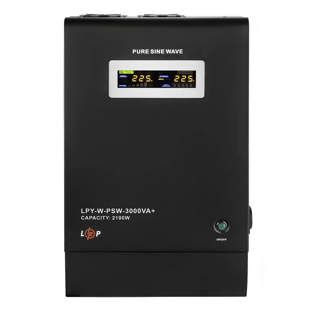 Комплект резервного питания LP (LogicPower) ИБП + гелевая батарея (UPS W3000 + АКБ GL 4800W) - фото 3