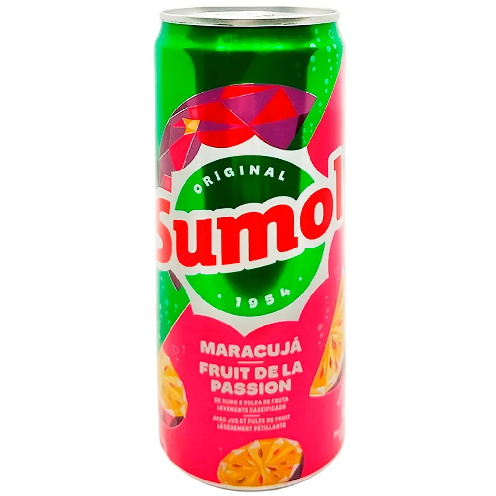 Напій газований на основі соку Sumol Маракуйя 0.33 л
