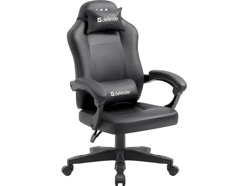 Комп'ютерне крісло для геймера Defender Master black (64472) - фото 7