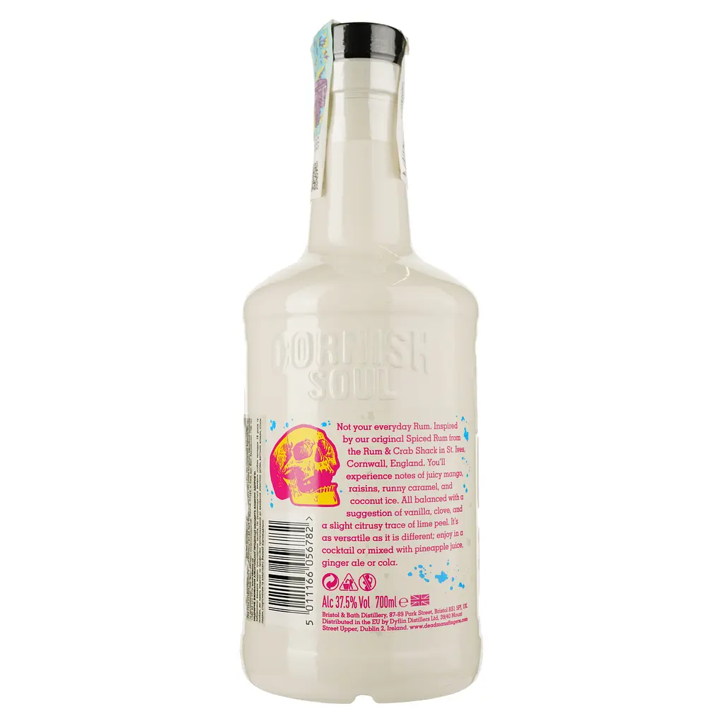 Ром Dead Man’s Fingers Coconut, 37,5%, 0,7 л - фото 2