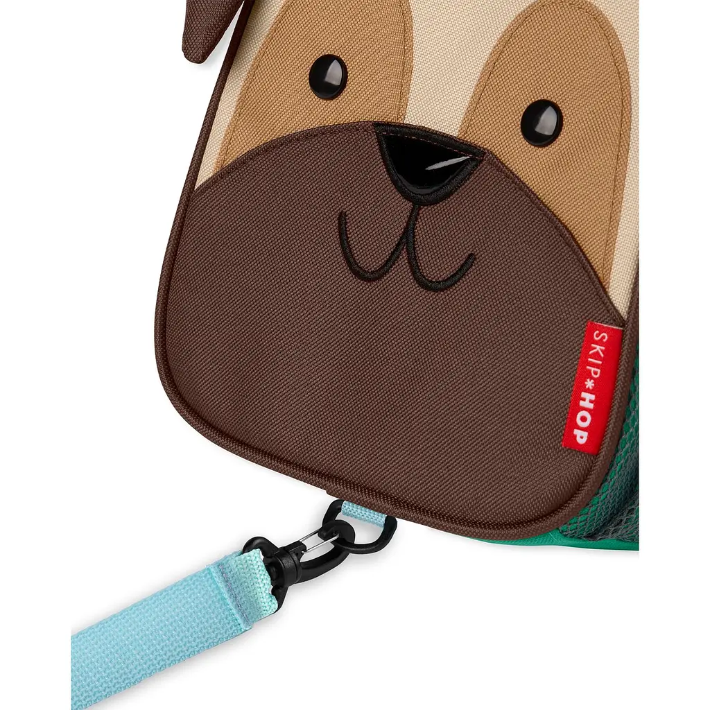 Рюкзак дитячий Skip Hop Zoo Мопс коричневий з зеленим (9L753910) - фото 3