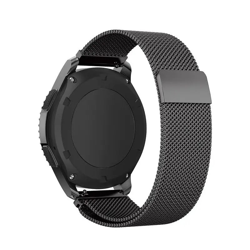 Комплект Tamister для годинника Xiaomi Watch S3 чорний (чохол + металевий ремінець 22 мм) - фото 9