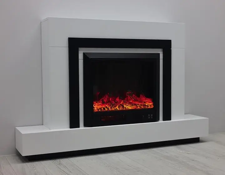 Камін електричний Fireplace Craftsman Tokado White Bluetooth (10080122) - фото 2