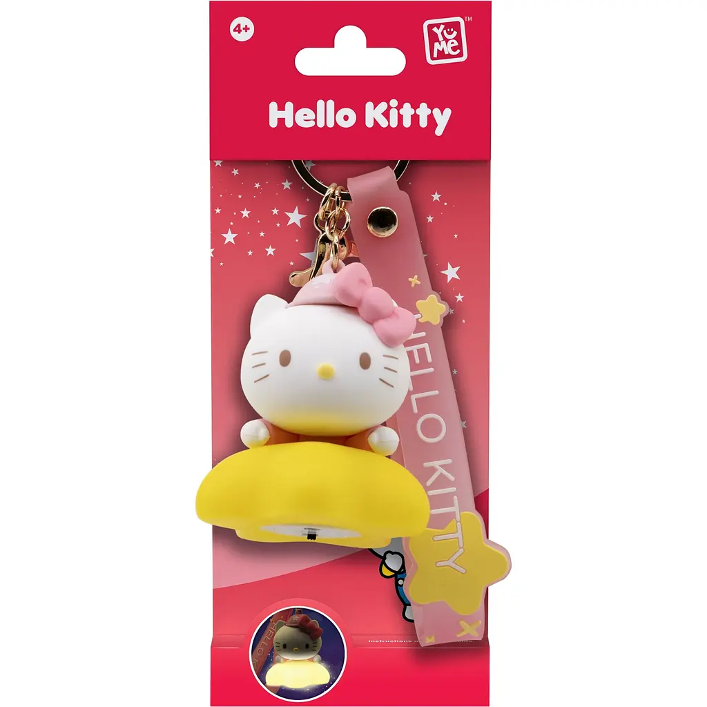 Брелок Hello Kitty Хэлло Китти с сияющей звездой - фото 2