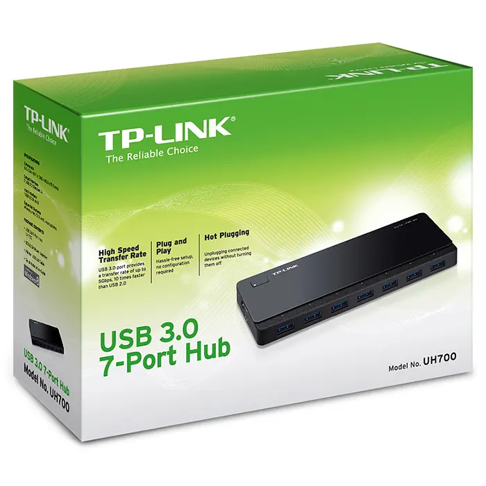 USB-Хаб TP-Link UH700 (UH700) - фото 3