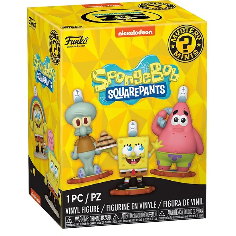 Игровая фигурка Funko Pop! Mystery Minis - Sponge Bob Square Pants Губка Боб в ассортименте (76102) - фото 3