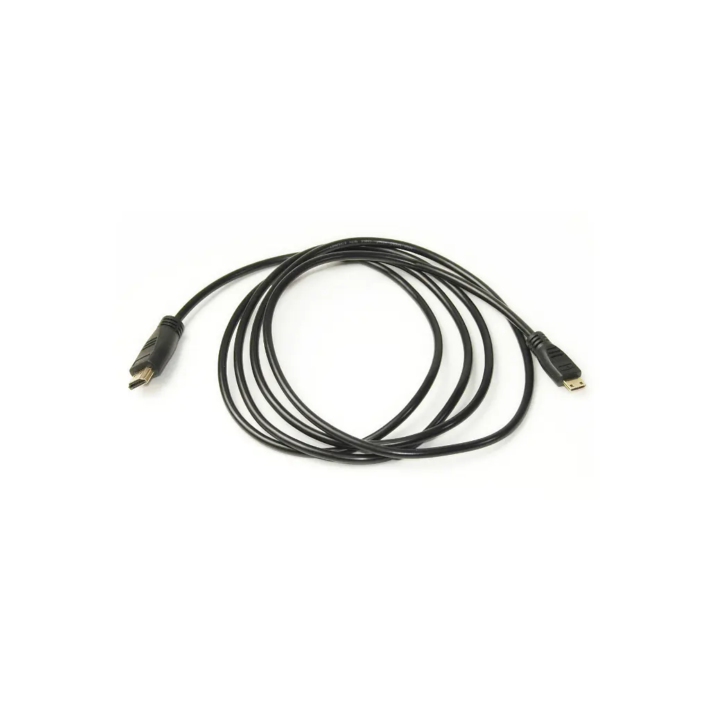 Кабель мультимедійний HDMI A to HDMI C (mini), 2.0m PowerPlant (KD00AS1273) - фото 2
