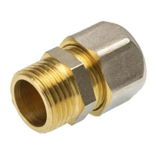 Муфта обжимная переходная Karro для м/п труб 16х1/2" наружная резьба KR-0510 30412 - фото 2