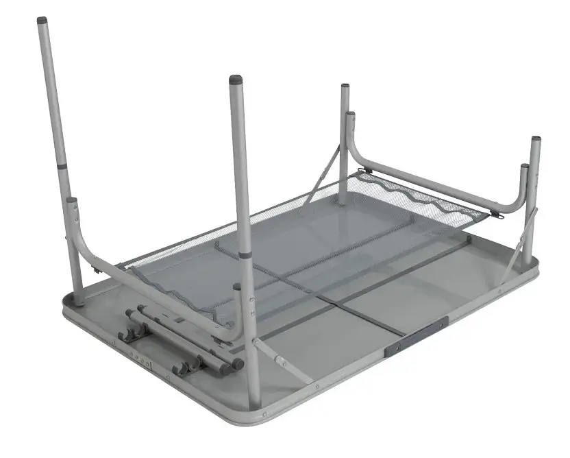 Стіл Bo-Camp Premium 100x70 см Grey (1404422) (DAS303282) - фото 5