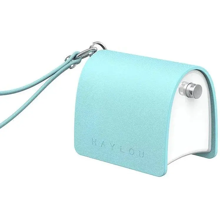 Беспроводные наушники Xiaomi Haylou T87 Lady Bag голубые - фото 3