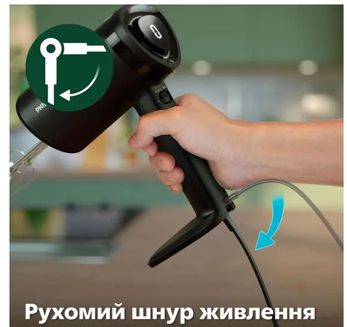 Миксер без чаши Philips черный (HR3781/00) - фото 8