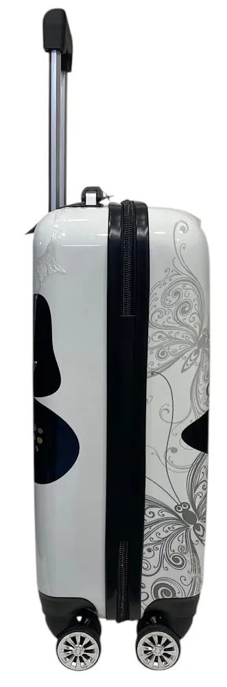 Валіза маленька Madisson Snowball 26820 з полікарбонату 30 л 55×35×20 см Біла - фото 4