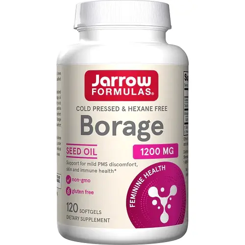 Кислоти жирні Borage, 120 капсул Jarrow Formulas fit0022982