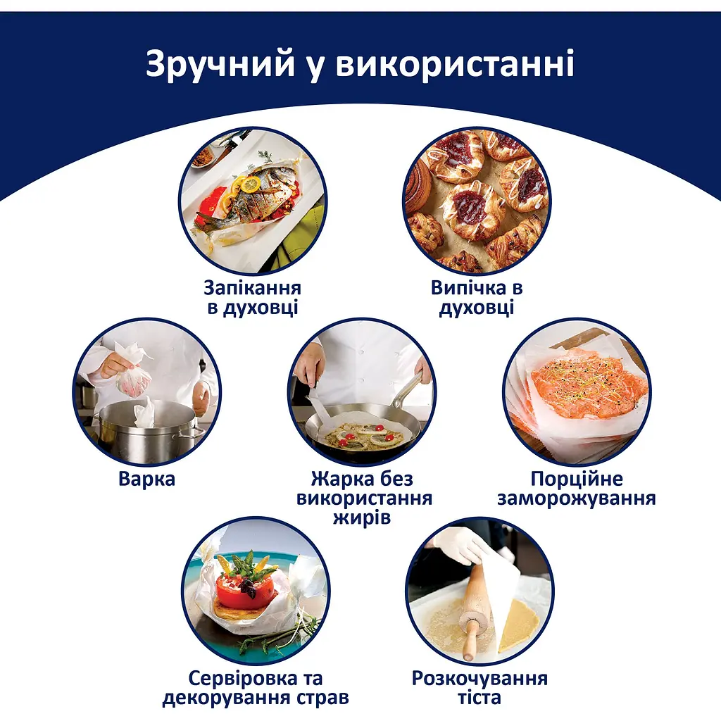Пергамент для випічки Фрекен Бок 5 м - фото 5