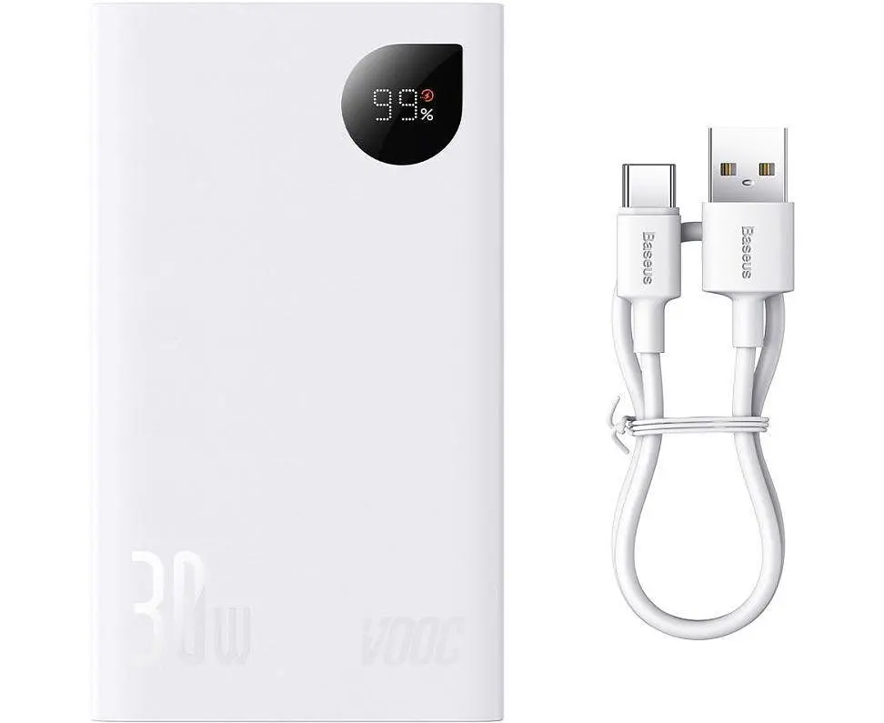 Внешний аккумулятор Baseus Adaman 2 Display Fast Charge 20000 30w PPAD050002 - фото 2