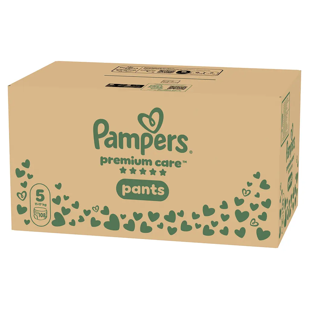 Набір підгузки-трусики Pampers Premium Care Pants Розмір 5 (11-17 кг) 108 шт.  - фото 2