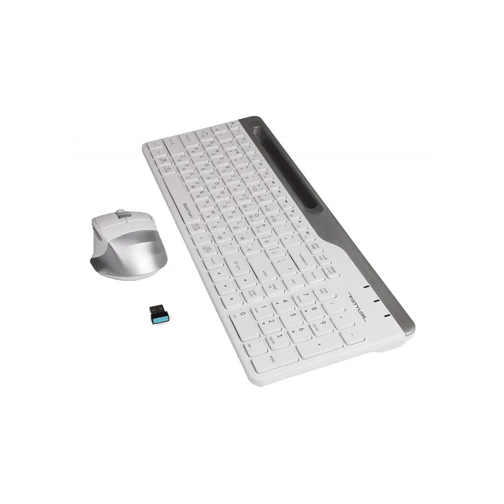 Комплект A4Tech FB2535C Wireless/Bluetooth Icy White (4711421971232) - фото 5