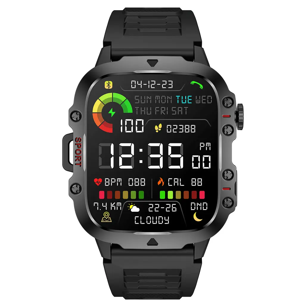 Часы Smart Expert Nano Rubber, 2 ремешка - фото 10