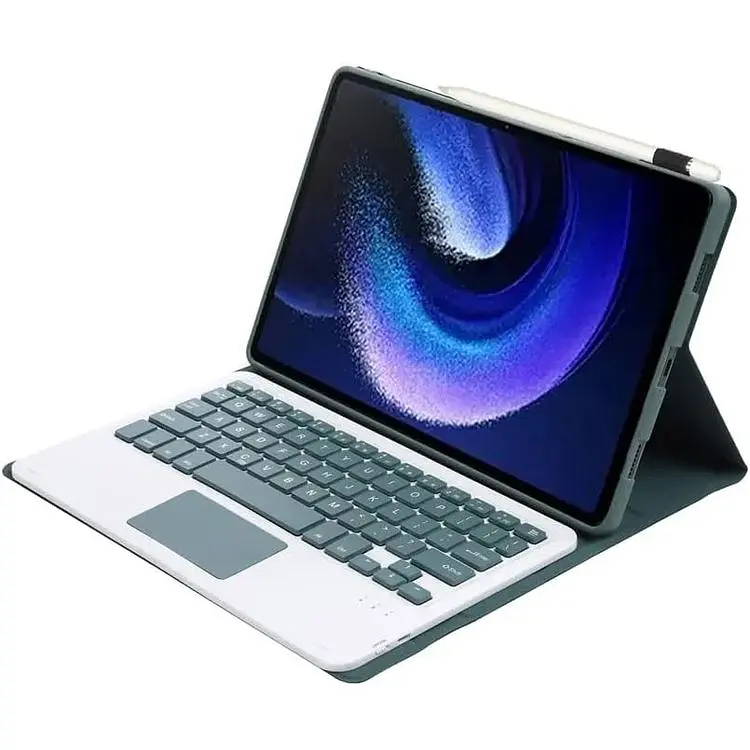 Чохол-книжка BeCover з бездротовою клавіатурою для Xiaomi Mi Pad 6 / 6 Pro 11" Dark Green (712403) - фото 3