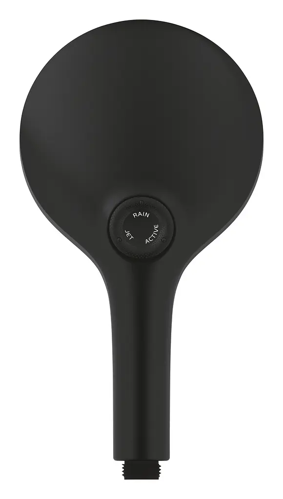 Ручний душ 3 режими струменя Grohe Rainshower Smartactive 130 22127KF0, Чорний матовий - фото 5