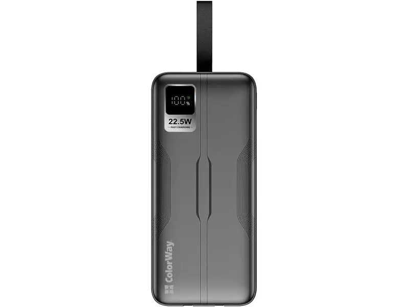 Зовнішній акумулятор (Power Bank) ColorWay Digital Display 50000mAh Black (CW-PB500LPC5BK-PDD) - фото 5