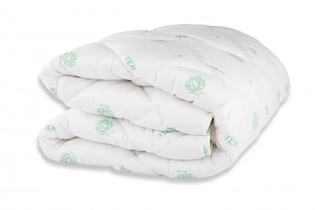 Одеяло ТЕП Dream Collection Aloe Vera 140x210 белое (1-02568_00000) - фото 2