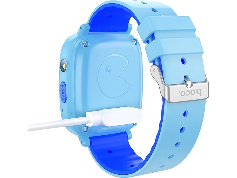 Дитячий смарт-годинник Hoco Y100 Blue (6942007625630) - фото 2