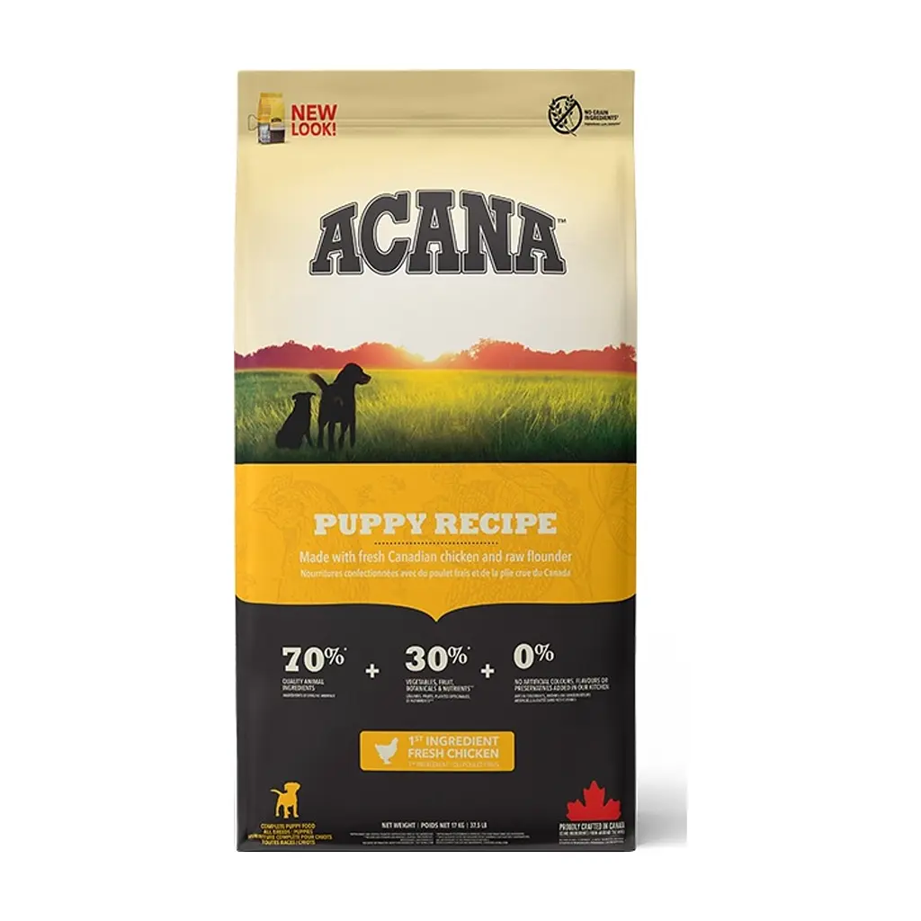 Сухий корм для собак Acana Puppy Recipe 17 кг (0064992500177)