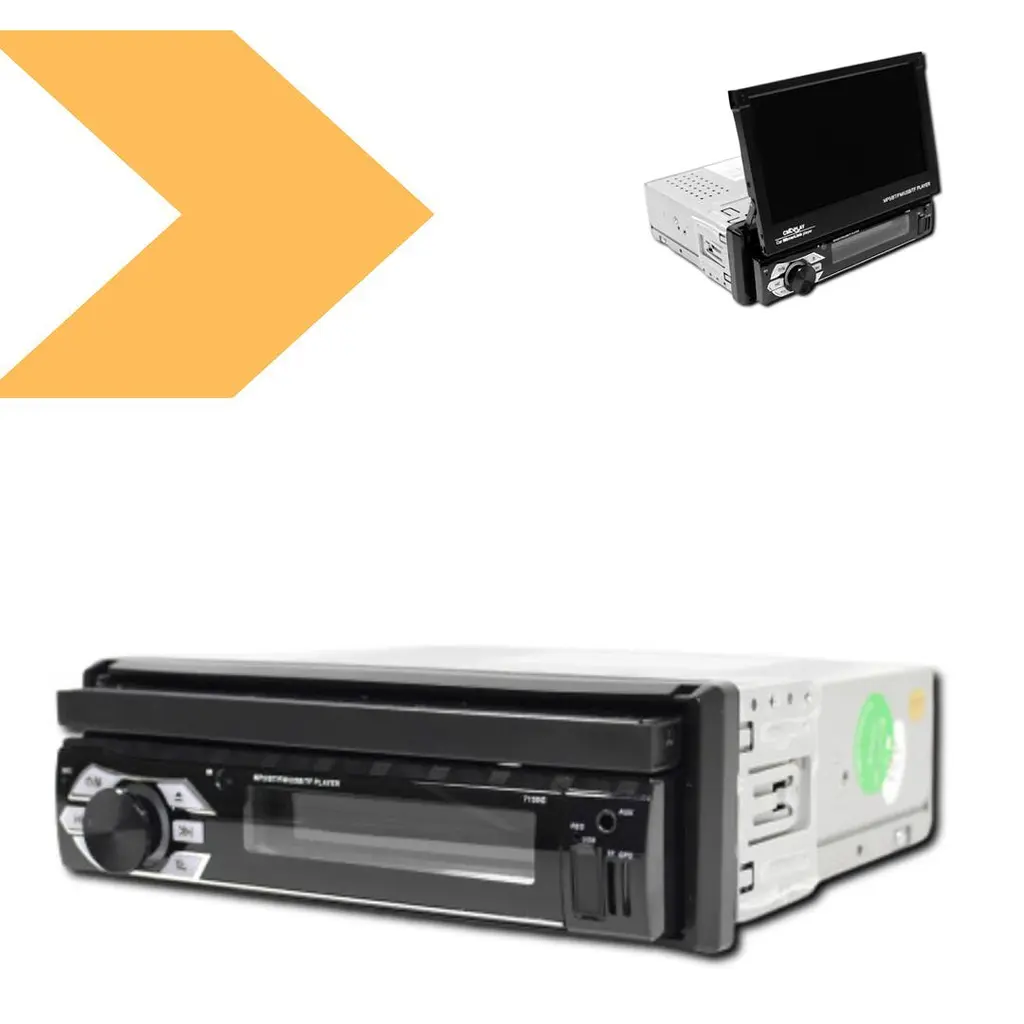 Магнитола 7150G GPS 1DIN с Bluetooth и выезжающим экраном 7 XPRO (7150G_3003) - фото 5