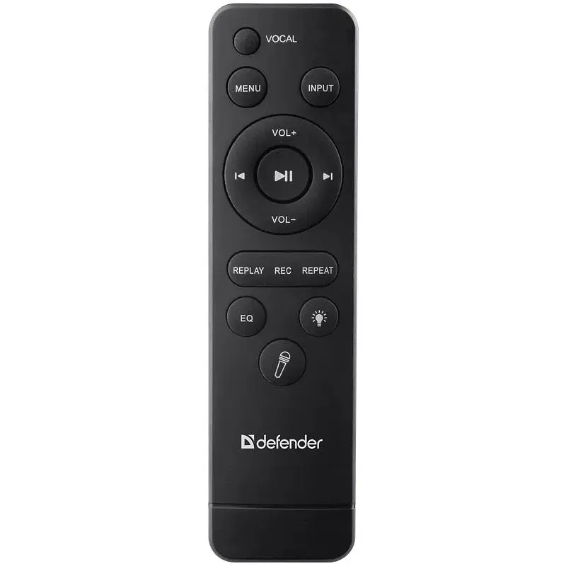 Акустична система 2.0 Defender Boomer 200, 200Вт BT/FM/TF/USB/MIC/AUX/GT, чорна (65201) - фото 4