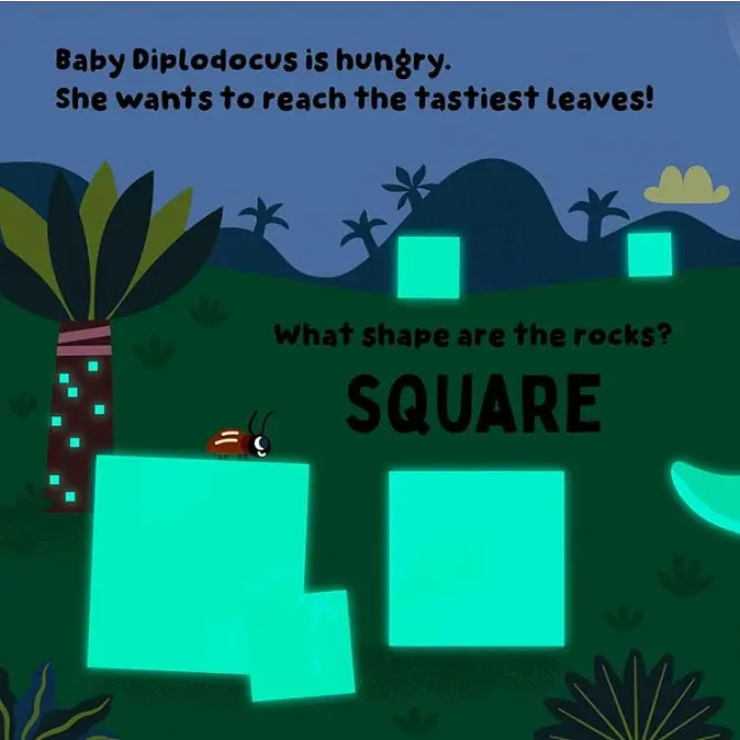 Baby Diplodocus Finds Shapes - - фото 5