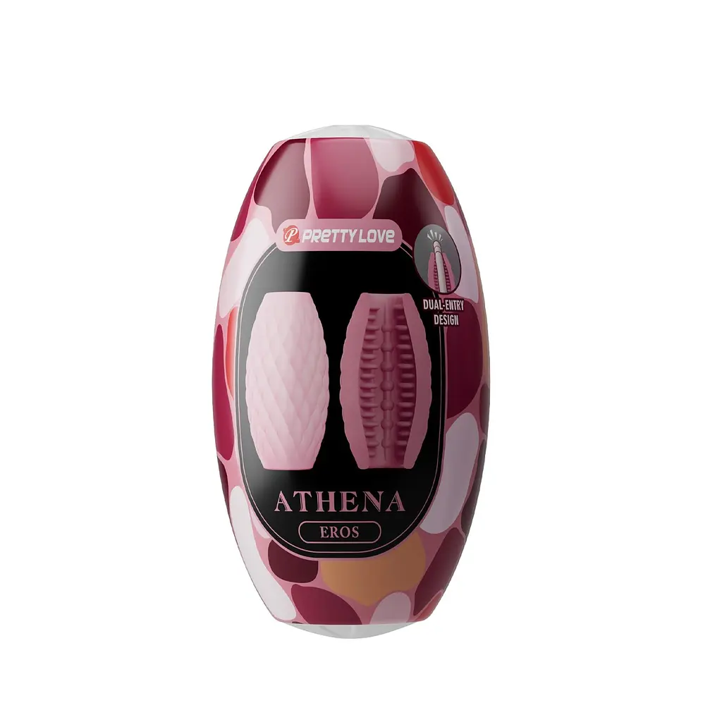 Мастурбатор Pretty Love Athena Eros 7.6 см розовый - фото 6