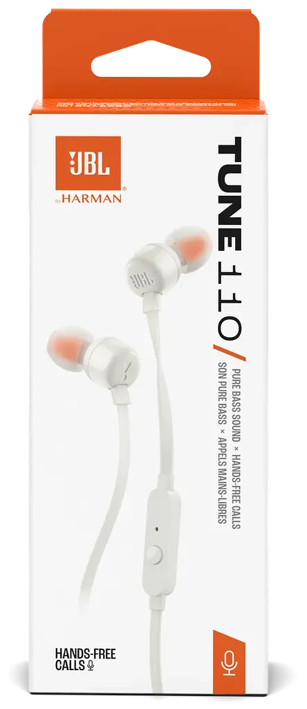 Гарнітура JBL TUNE 110 ECO Білий (JBLT110WHTE) (7261420) - фото 4