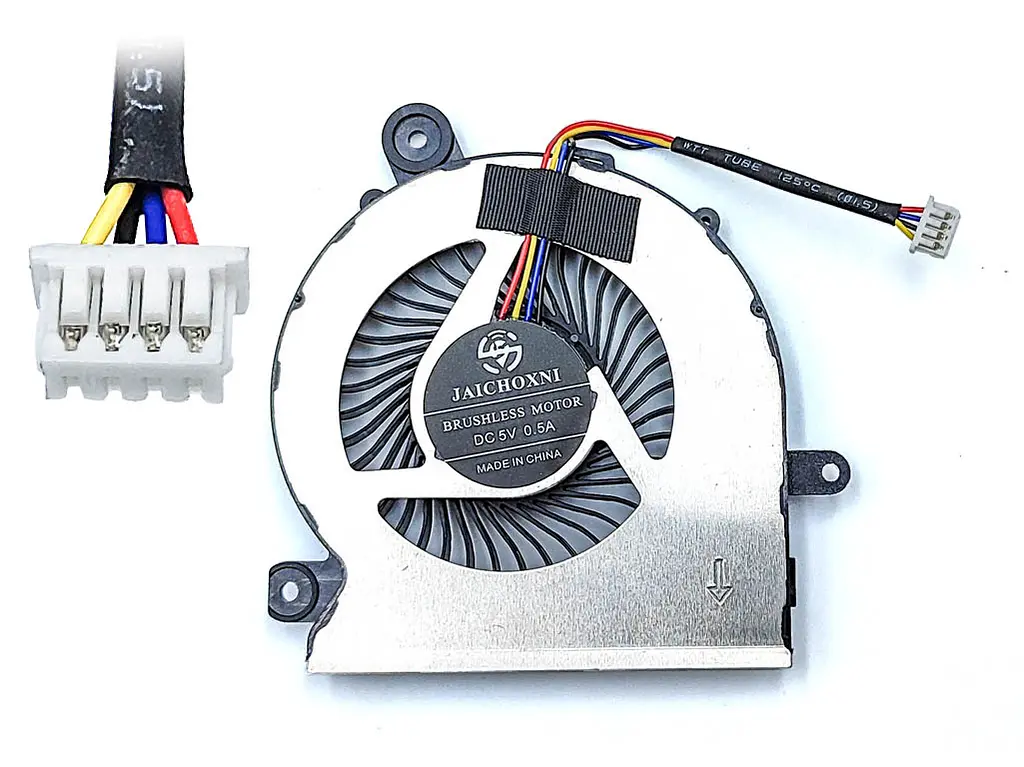Вентилятор (кулер) для MSI GF65 GF63 GF63VR GF76 GL76 GF66 (PABD08008SH N413) 0.5A 5VDC (GPU Fan) - фото 2